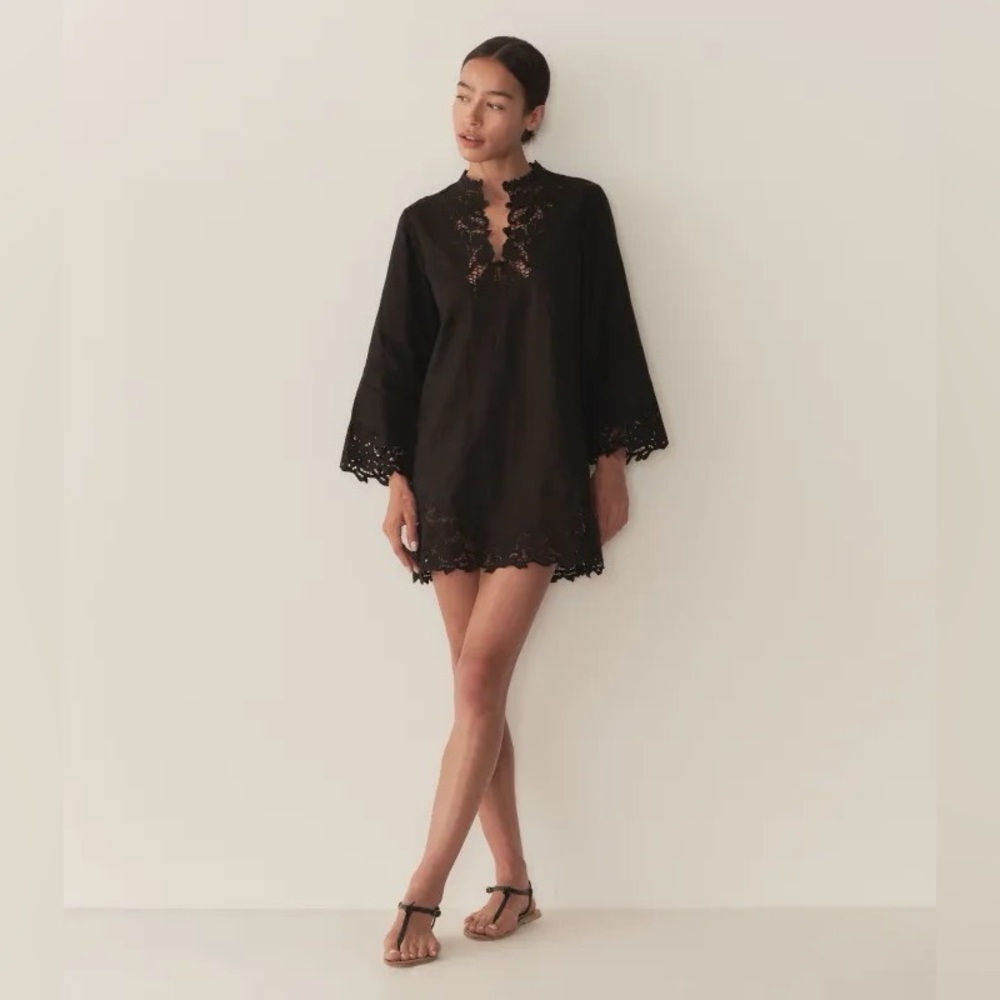 Doen Black Rosalie Tunic